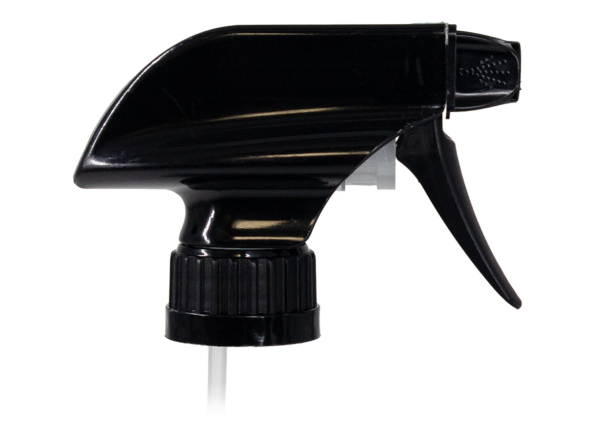 28mm Ratchet Finish, Black, Sprayers, Trigger, Spray/Stream/Off, 8 7/8" DT