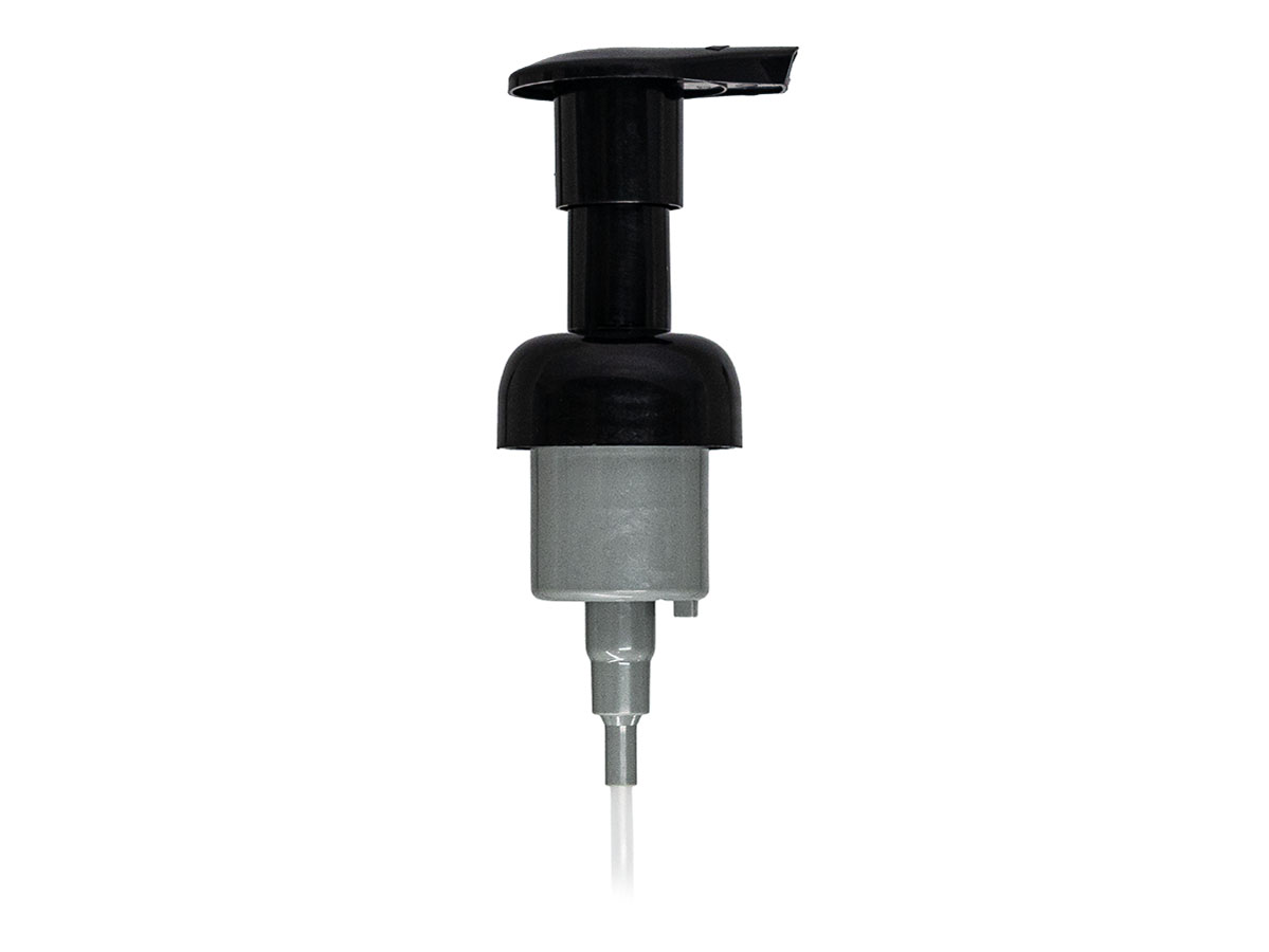 40mm Finish, Black, Pumps, Foamer, Lock Up, 5 7/8" DT