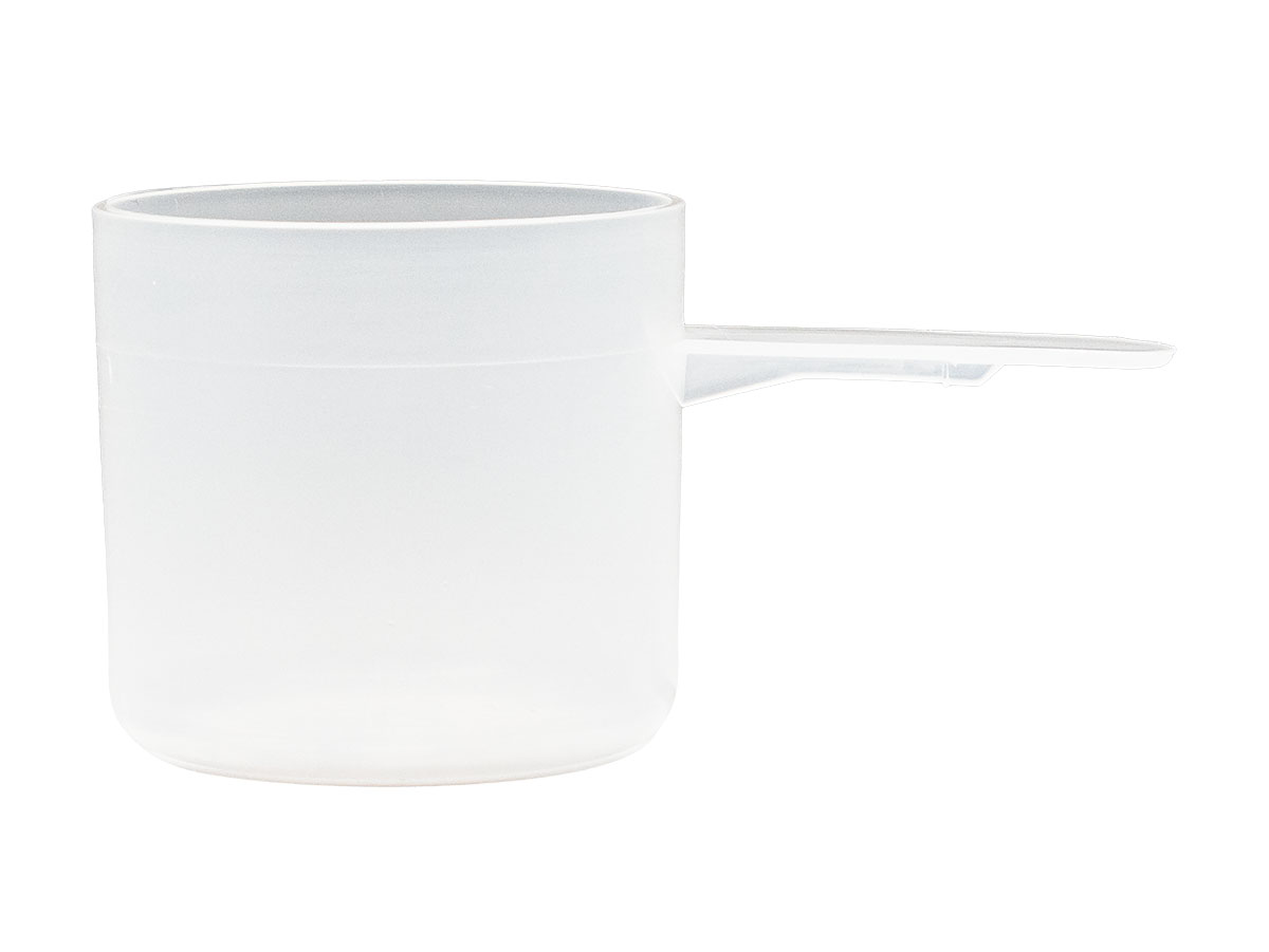 63 cc, Natural, Measuring Scoops, PP, Round, With Handle