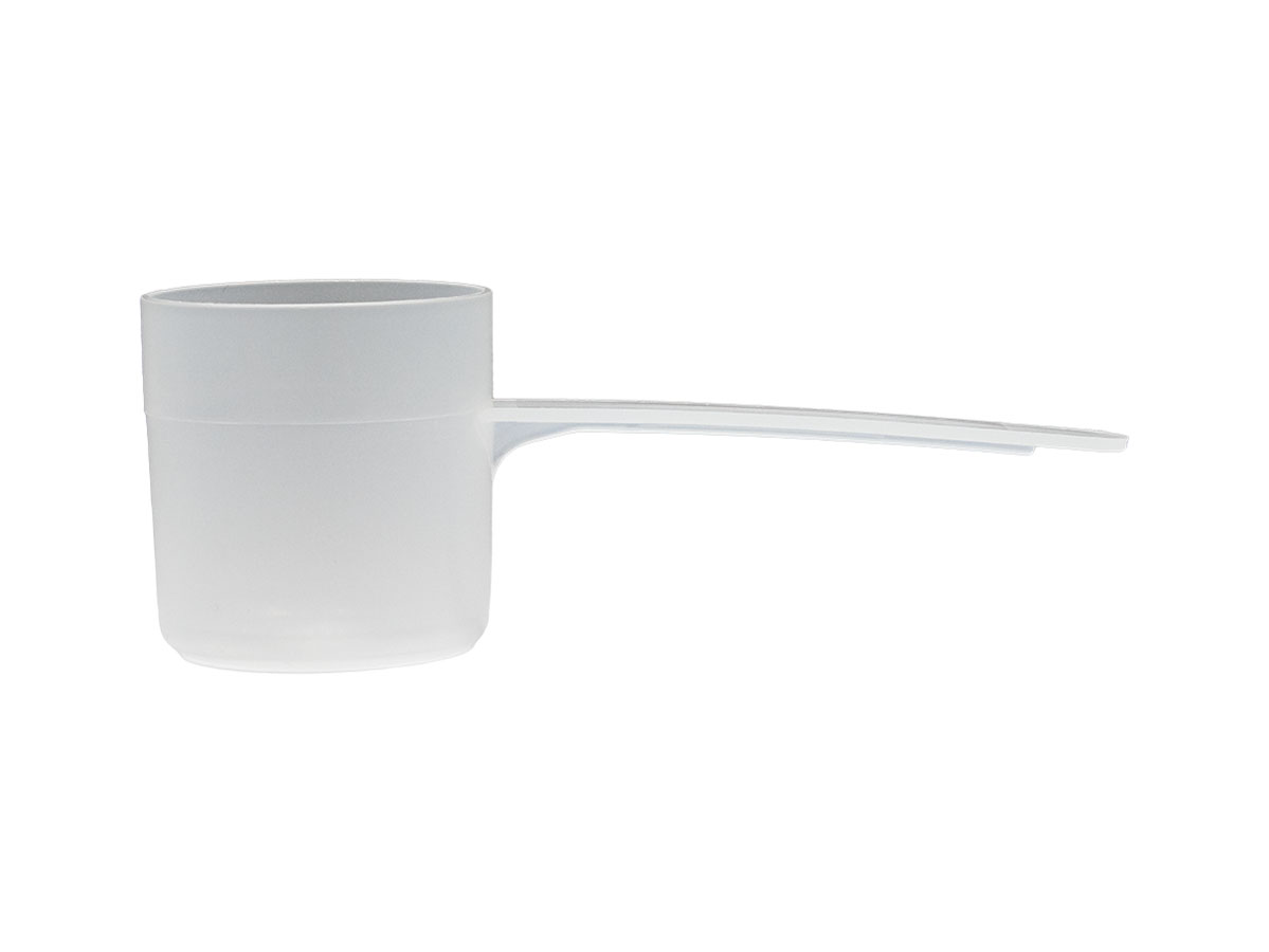 70 cc, Natural, Measuring Scoops, Round, With Handle