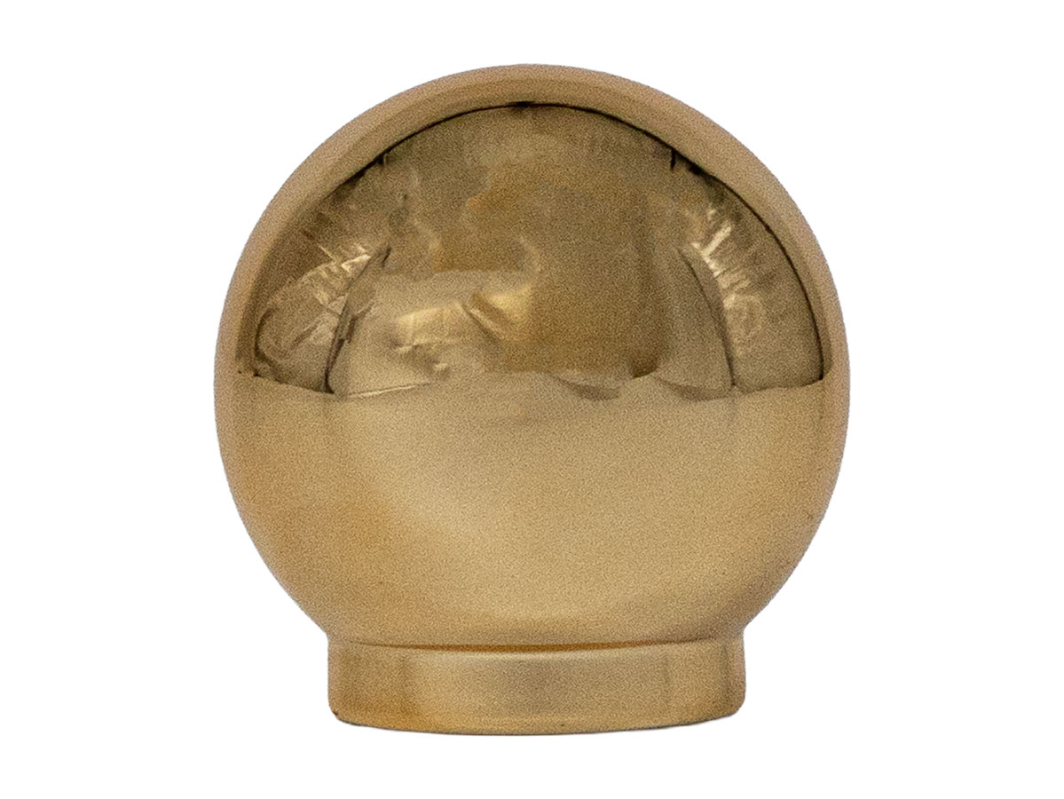 20mm Finish, Gold, Overcaps, Other, Round, 1 1/2" T