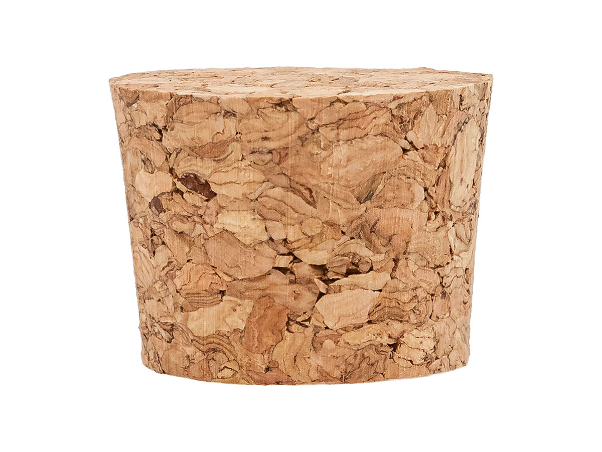 Brown, Corks, 1 3/16" D Top X 1" D Btm X 1" Tall