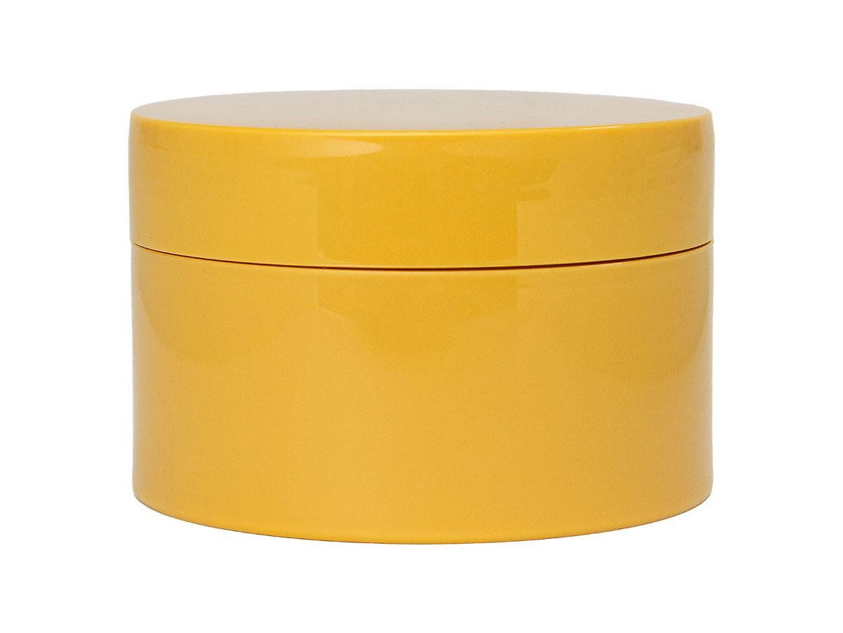 100 mL, 75mm Finish, Yellow, Sets, Jars/Sealing Discs/Caps, Thick Wall Round