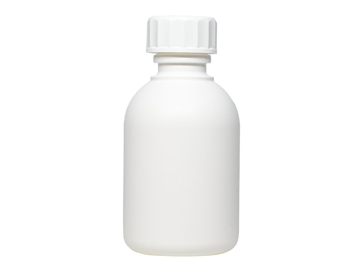 4 oz., 24/400 Finish, White, Sets, Bottles/Caps, HDPE, Boston Round