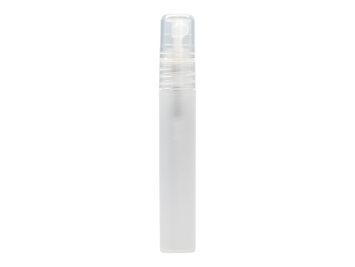 8 mL, 14mm Finish, Frosted/Natural, Sets, Bottles/Sprayers, PP, Pocket Style Cylinder Round