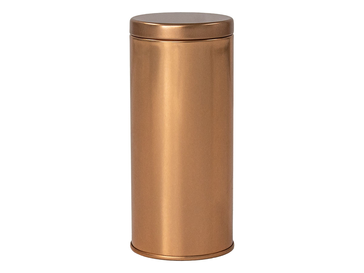 14 oz., 62mm Finish, Copper, Sets, Tins/Lids, Round, 2 1/2" Dia X 5 1/4" Tall