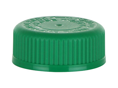 33/400 Finish, Green, Caps, CRC, Fine Ribbed, Pulp/HS Lnr