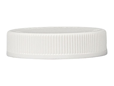 63/400 Finish, White, Caps, Crc, Fine Ribbed, Foam Lnr