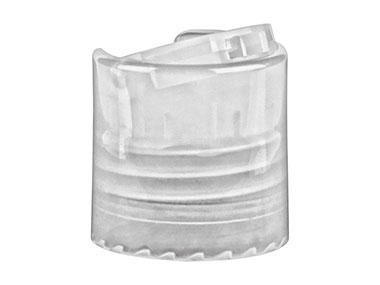 24/410 Finish, Natural, Caps, Dispensing, Smooth, Disc-Top, .239" Orf, HS Lnr