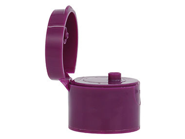 24/410 Finish, Purple, Caps, Dispensing, Smooth, Snap-Top, .125" Orf, HS Lnr