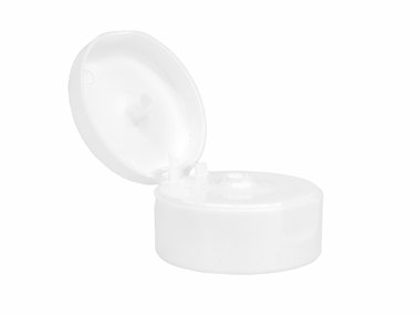 22/400 Finish, White, Caps, Dispensing, Smooth, Snap-Top, .247" Orf