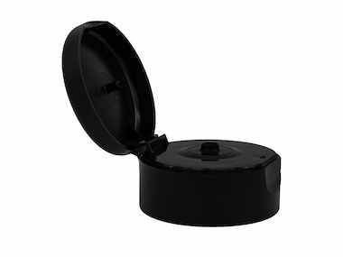 22/400 Finish, Black, Caps, Dispensing, Matte, Snap-Top, .120" Orf