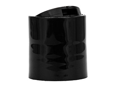 20/410 Finish, Black, Caps, Dispensing, Smooth, Disc-Top, .278" Orf, HS Lnr, (F)