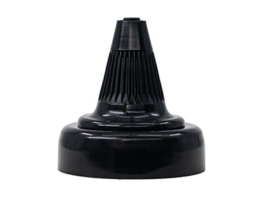 38/400 Finish, Black, Caps, Dispensing, Smooth, Twist Open/Close, HS Lnr