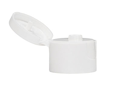 20/410 Finish, White, Caps, Dispensing, Smooth, Snap-Top, .108" Orf