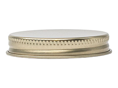 58/400 Finish, Gold, Caps, Metal, Ribbed Neck, No Lnr
