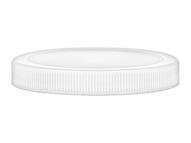 110/400 Finish, White, Caps, Fine Ribbed, Matte Top, Vented HS Lnr