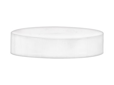 58/400 Finish, White, Caps, Urea, Smooth, Foam Lnr