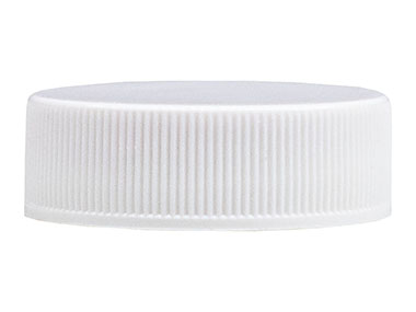 33/400 Finish, White, Caps, Fine Ribbed, PS Lnr