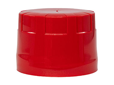 38/430 Finish, Red, Caps, Ribbed, Buttress Style, HS Lnr