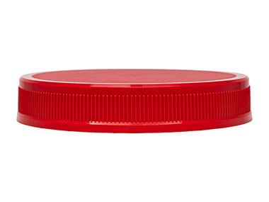 120/400 Finish, Red, Caps, Fine Ribbed, Matte Top, HS Lnr