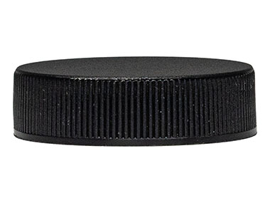 38/400 Finish, Black, Caps, Fine Ribbed, Matte Top, HS Lnr