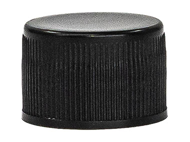 20/400 Finish, Black, Caps, Fine Ribbed, Smooth Top, Pulp/HS Lnr