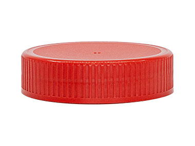 63/485 Finish, Red, Caps, Fine Ribbed, Matte Top, Hs Lnr