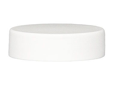 38/400 Finish, White, Caps, Smooth, Ps Lnr