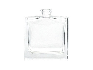 30 mL, 15mm Crimp Finish, Flint, Bottles, Glass, Perfume Style Rectangle