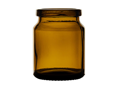 15 mL, 28mm Crimp Finish, Amber, Bottles, Glass, Vial Style Round