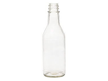 15 oz., 33/360 Te Finish, Flint, Bottles, Glass, Woozy Style Round, Label Panel