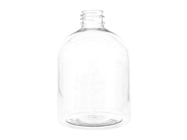 16 oz., 28/410 Finish, Clear, Bottles, PET, Bell Style Round