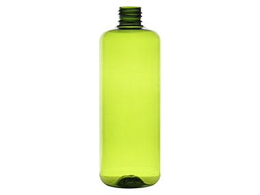12 oz., 24/410 Finish, Green, Bottles, PET, Boston Round