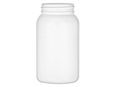 300 cc, 53/400 Finish, White, Bottles, HDPE, Round Packer
