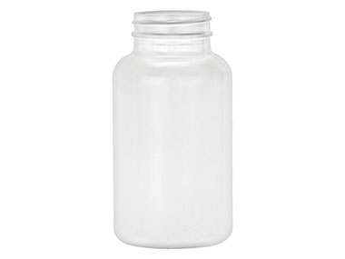 300 cc, 45/400 Finish, White, Bottles, HDPE, Round Packer