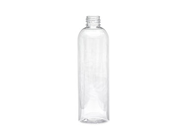 8 oz., 24/410 Finish, Clear, Bottles, PET, Bullet