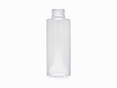 4 oz., 24/410 Finish, Clear, Bottles, PVC, Cylinder Round