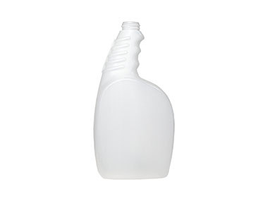 32 oz., 28/400 Finish, Natural, Bottles, HDPE, Trigger Oblong, Pistol Grip