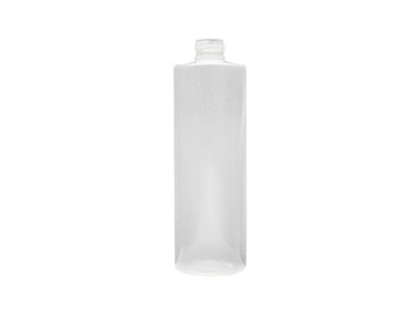 12 oz., 24/410 Finish, Frosted, Bottles, PET, Cylinder Round