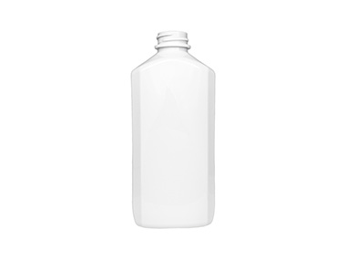 11 oz., 28/400 Finish, White, Bottles, PET, Oblong, Tincture Ring