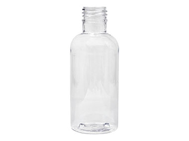 4 oz., 24/415 Finish, Clear, Bottles, PET, Boston Round