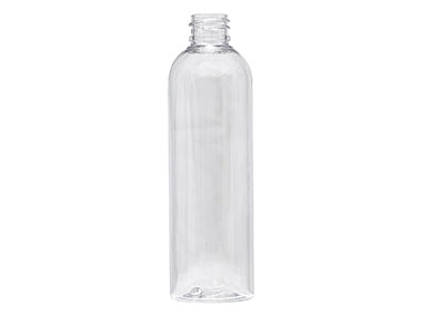 4 oz., 20/410 Finish, Clear, Bottles, PET, Bullet