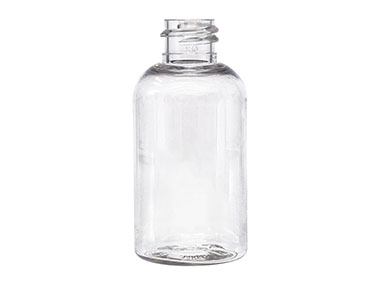 2 oz., 20/410 Finish, Clear, Bottles, PET, Boston Round