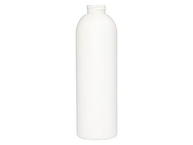 20 oz., 33/400 Finish, White, Bottles, HDPE, Bullet