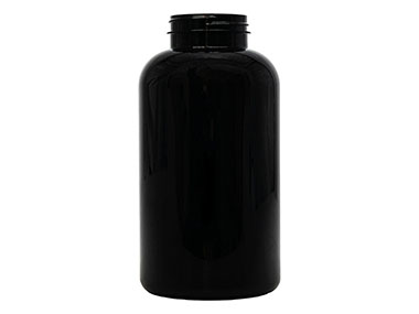 950 cc, 53/400 Finish, Dark Amber, Bottles, PET, Round Packer