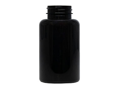 200 cc, 38/400 Finish, Dark Amber, Bottles, PET, Round Packer