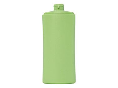 10 oz., 22mm Finish, Green, Bottles, HDPE, Oval