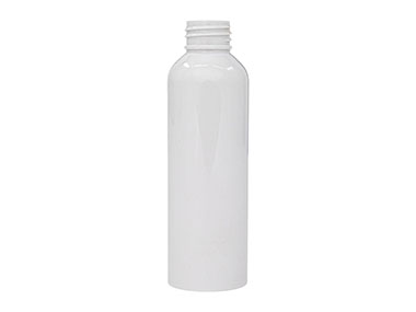 4 oz., 24/410 Finish, White, Bottles, PET, Bullet