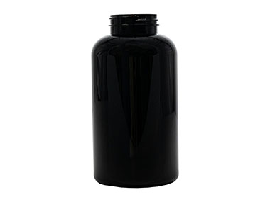 950 cc, 53/400 Finish, Amber, Bottles, PET, Round Packer